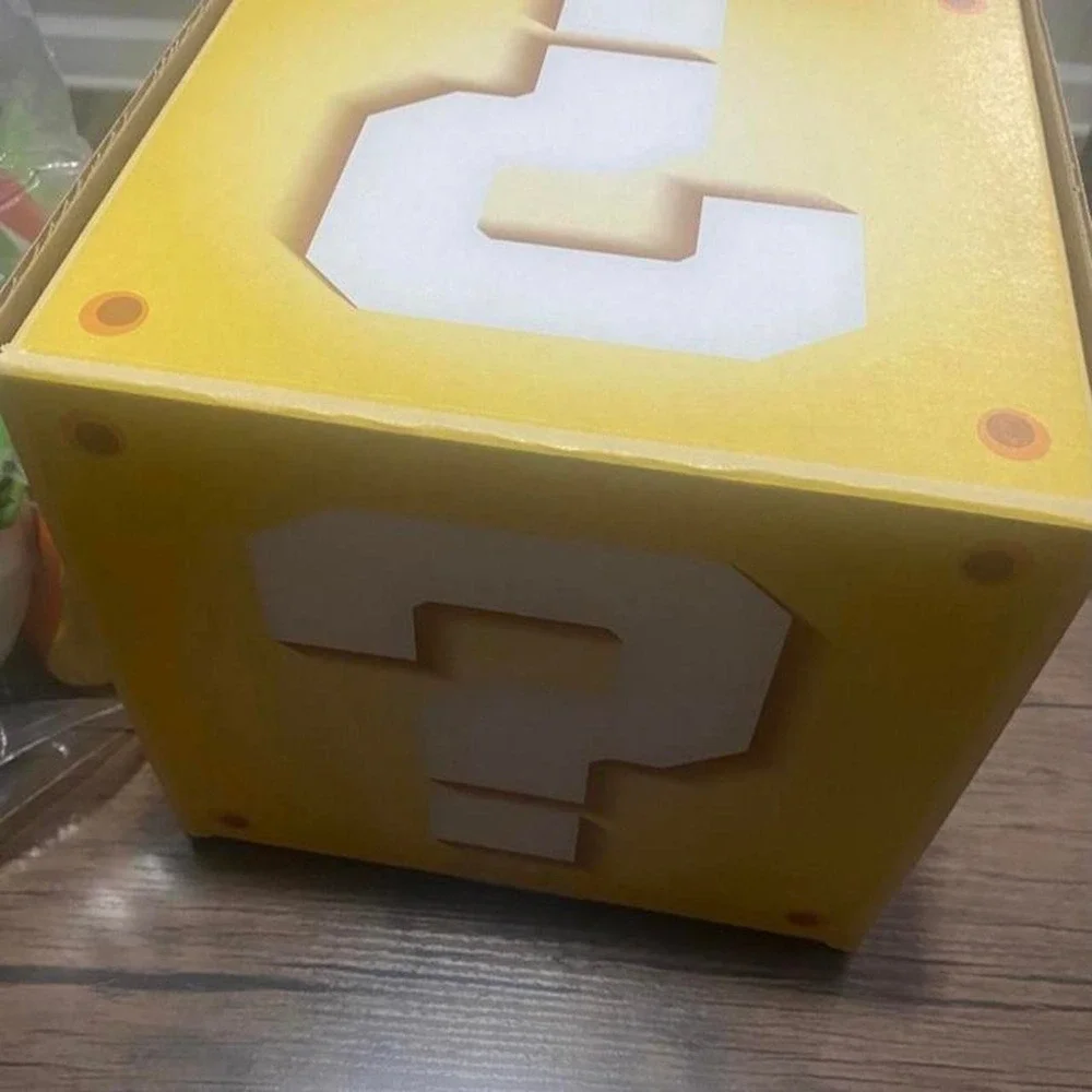 Super Mario Bros Movie Mystery Block Yoshi Egg Blue Raspberry Trix Cereal Set